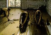 Gustave Caillebotte Les raboteurs de parquet oil painting reproduction